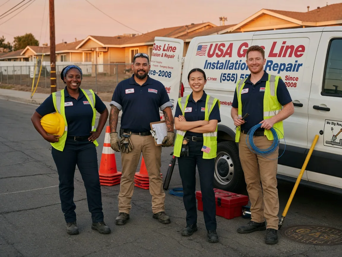 Gas Line Installation company in Varna, IL